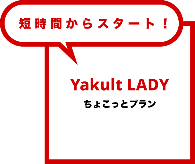 Yakult LADY ちょこっとプラン